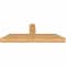 Ekena Millwork Portland Smooth Timber Gable Bracket, Western Red Cedar, 36"W x 12"H x 3 1/2"D x 3 1/2"F, 8/12 Pitch GBW036X12X0404POR00SWR - alternate 3
